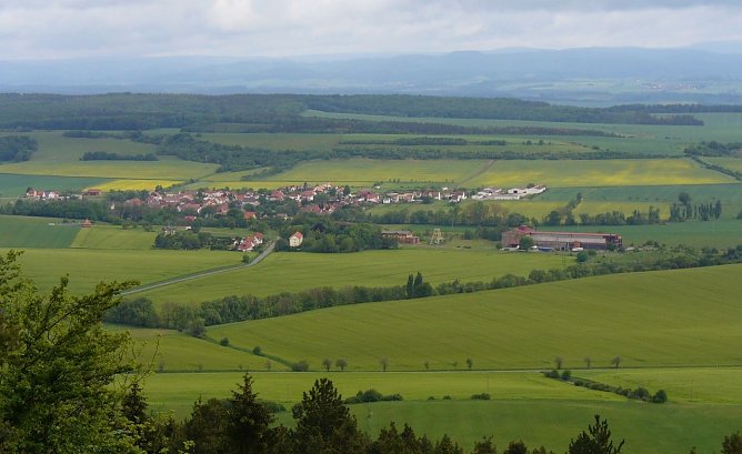 Blick auf Kleinbodungen (Foto: privat)