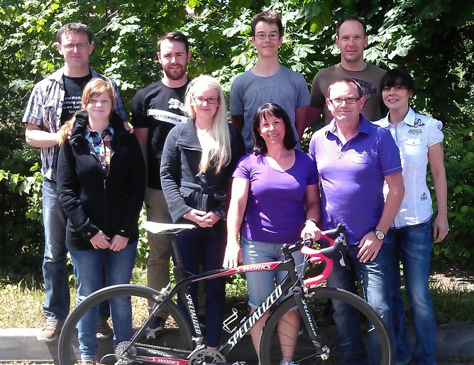 Mit dabei beim "Styrkeproven 2012" (Foto: privat)