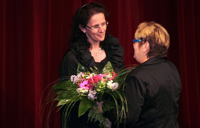 Gratulation f&uuml;r Daniela Heise (Foto: J. Piper)