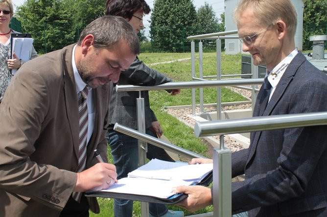 Hochbeh&auml;lter abgenommen (Foto: privat)