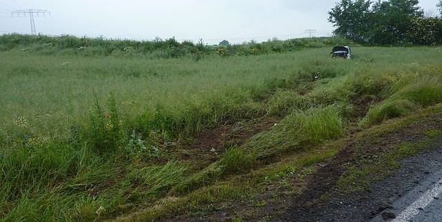 Spuren des Unfalls (Foto: nnz) Spuren des Unfalls (Foto: nnz)