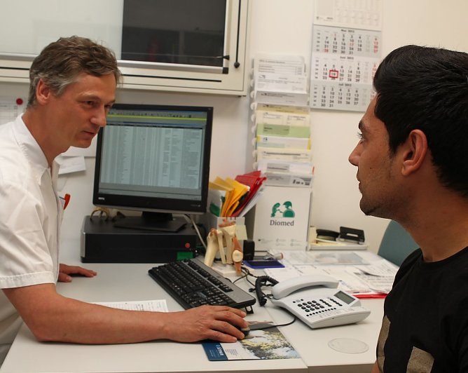 Medizinischer Check (Foto: nnz)