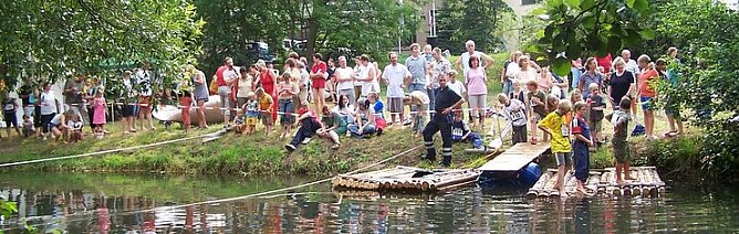 Wassergaudi in Nordhausen (Foto: JCH)