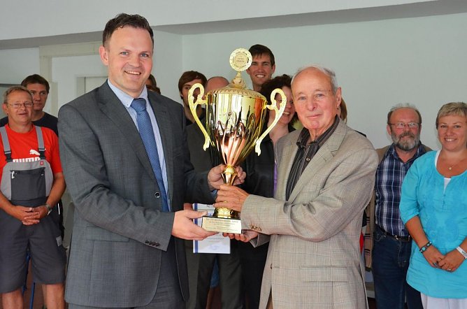 Otto Braune verabschiedet (Foto: FHN)