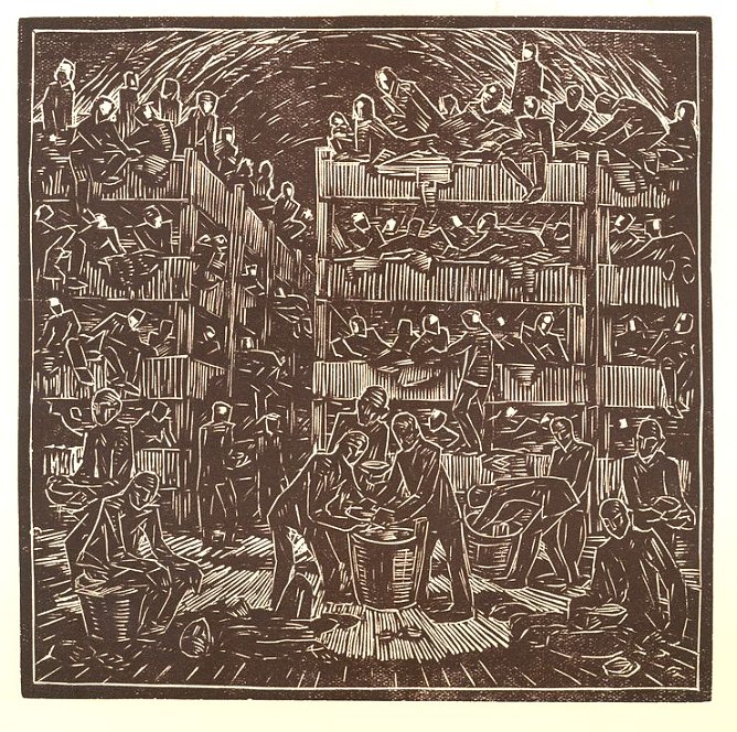 "Wohnen im Stollen" (Foto: Stiftung Gedenkstätten Buchenwald und Mittelbau-Dora) "Wohnen im Stollen" (Foto: Stiftung Gedenkstätten Buchenwald und Mittelbau-Dora)