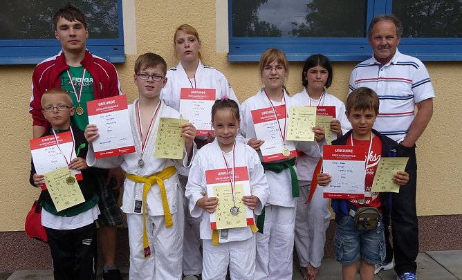 Erfolgreich auf der Matte (Foto: privat) Erfolgreich auf der Matte (Foto: privat)