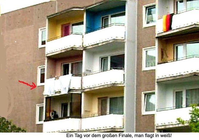 Beflaggung in Nordhausen (Foto: nnz) Beflaggung in Nordhausen (Foto: nnz)