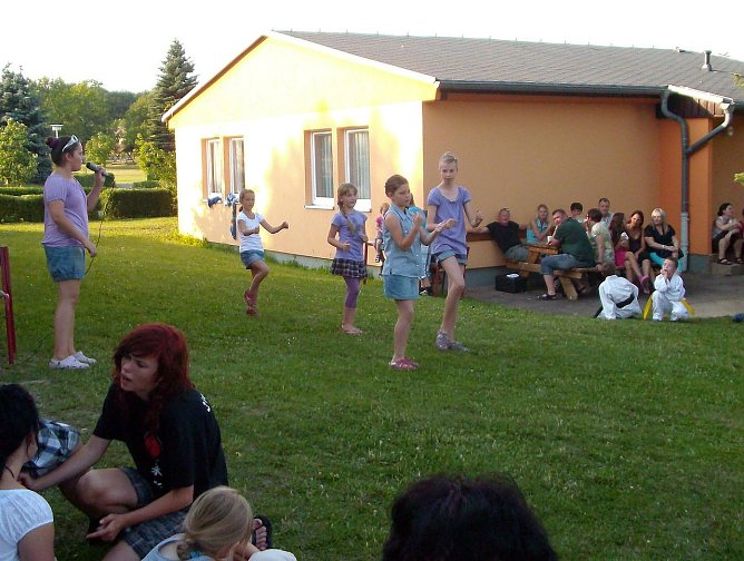 Ferienlager auf dem Strau&szlig;berg (Foto: privat)