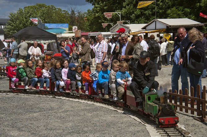Auch die Kindereisenbahn ist mit dabei (Foto: HSB) Auch die Kindereisenbahn ist mit dabei (Foto: HSB)