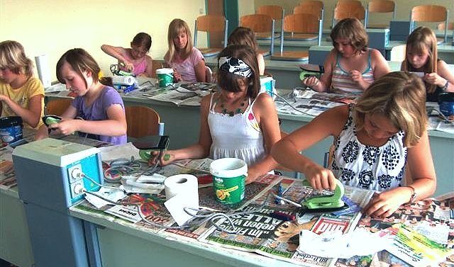 Projekttage in Bleicherode (Foto: Meyer)