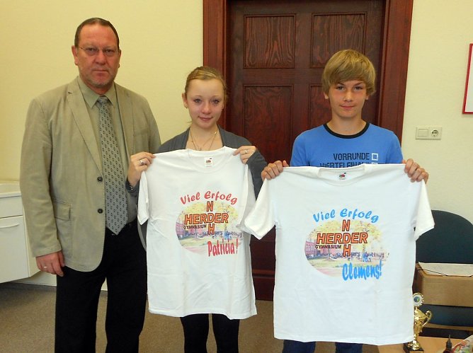 Verabschiedet (Foto: H. Roeder)