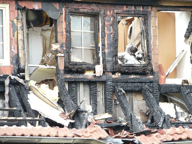 Brand im Studentenwohnheim (Foto: nnz)
