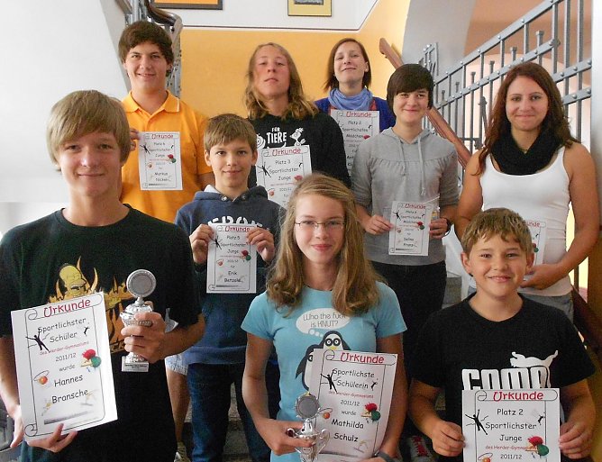 Die Kandidaten (Foto: H. Roeder)