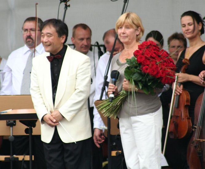 Abschied auf dem Petersberg (Foto: Hellberg)