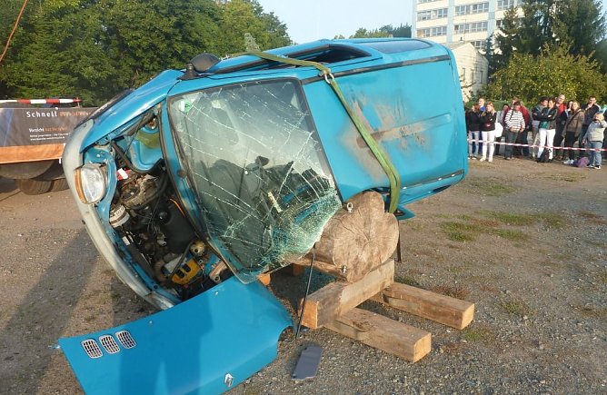 Zerschrottet (Foto: nnz)