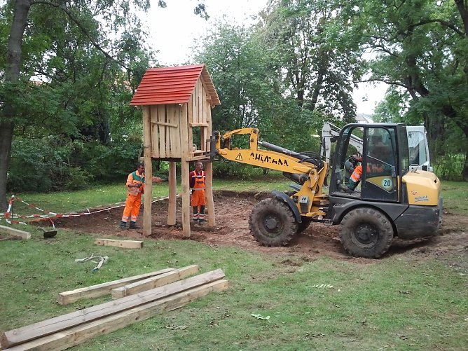 Etwas fehlte noch... (Foto: Familienverein Ellrich)
