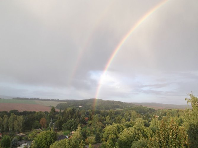 Regenbogen (Foto: B. Sch&uuml;tze)