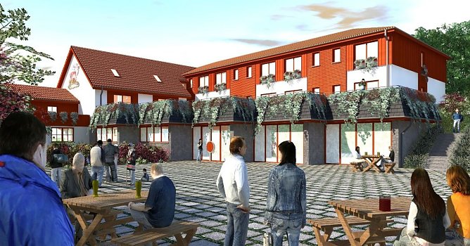 So soll der "Braune" Hirsch im kommenden Jahr aussehen (Foto: E. Holstein)