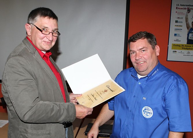Frank Kirchhoff erhielt die Ehrennadel des Kreissportbundes Nordhausen (Foto: nnz)