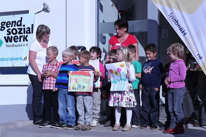 Programmgestaltung zur Eröffnung (Foto: nnz) Programmgestaltung zur Eröffnung (Foto: nnz)