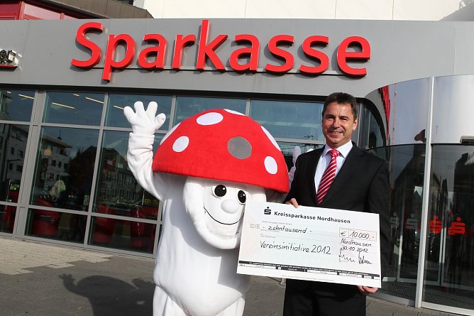 Aktion zum Weltspartag (Foto: nnz)