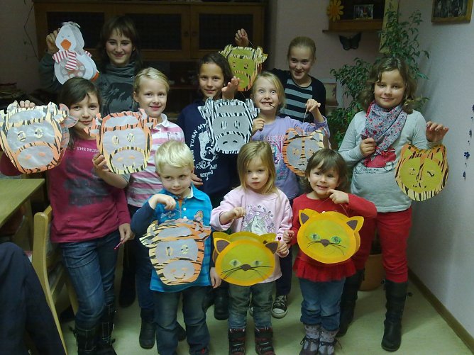 Gemeinsam gebastelt (Foto: privat) Gemeinsam gebastelt (Foto: privat)