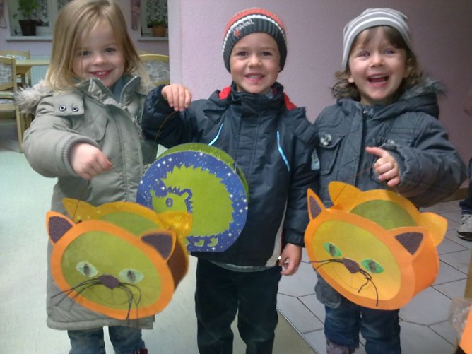 Gemeinsam gebastelt (Foto: privat) Gemeinsam gebastelt (Foto: privat)