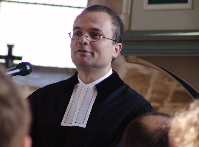 Pfarrer Lenz (Foto: F. Tuschy)