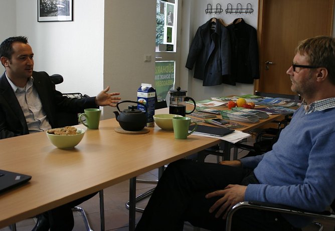 Ziegler (links), Adams (Foto: privat)