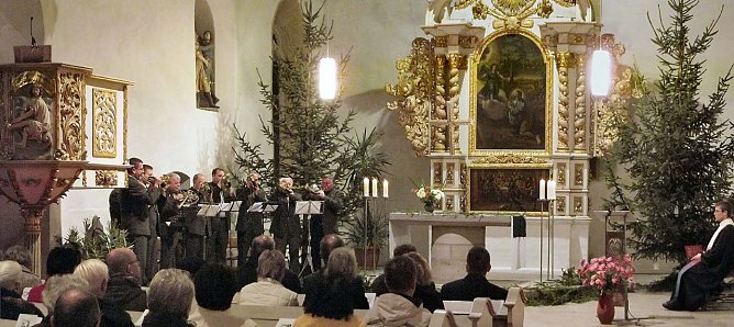 Hubertusmesse in Bleicherode (Foto: E. Seifert) Hubertusmesse in Bleicherode (Foto: E. Seifert)