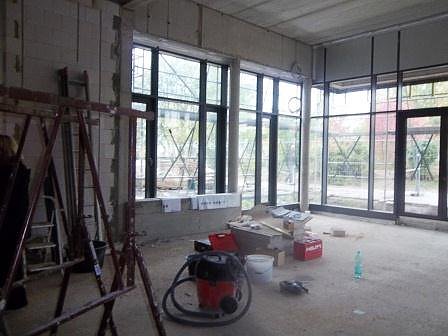 Die Arbeiten gehen voran (Foto: privat) Die Arbeiten gehen voran (Foto: privat)