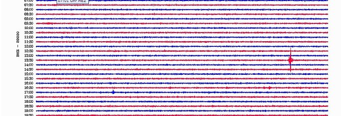 Seismogramm der Uni Leipzig (Foto: Uni Leipzig)