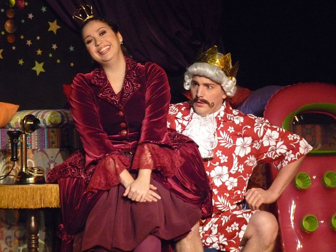 Elena Puszta als Prinzessin (Foto: Wolfgang Kurima Rauschning)