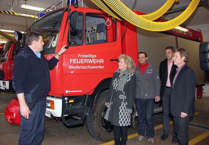 Besucht (Foto: J. Piper)