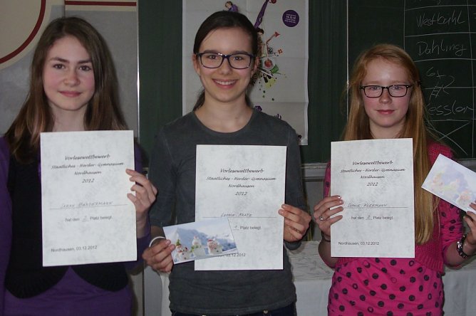 Vorgelesen (Foto: H. Roeder)