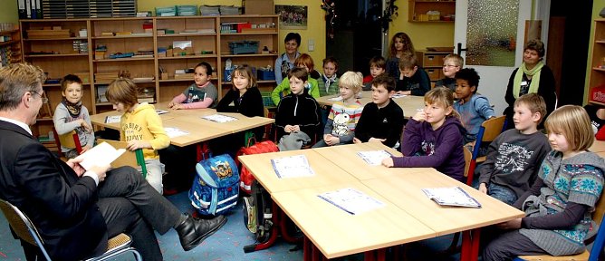 Zu Gast bei Montessoris (Foto: P. Grabe) Zu Gast bei Montessoris (Foto: P. Grabe)