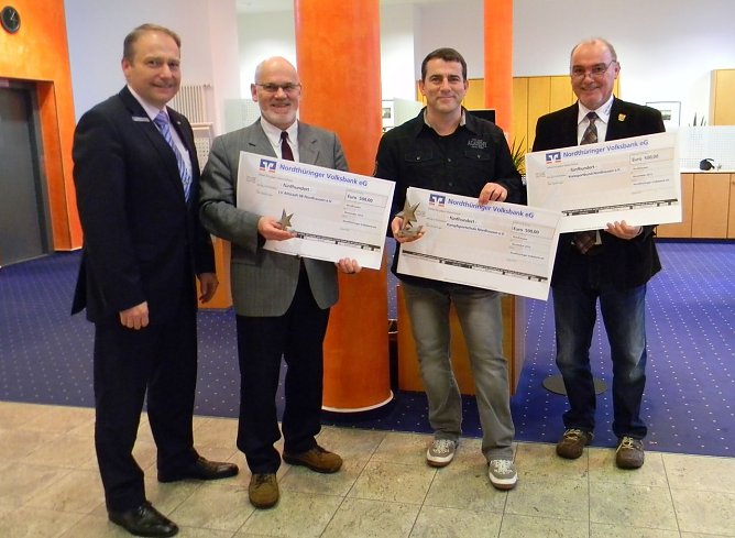 Sterne des Sports verliehen (Foto: Nordth&uuml;ringer Volksbank)