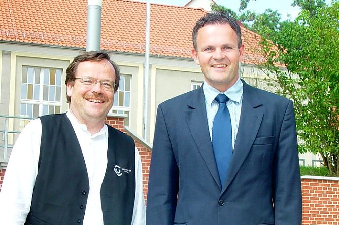 Präsident und Rektor (Foto: Schelenhaus) Präsident und Rektor (Foto: Schelenhaus)