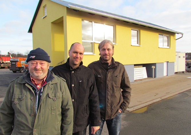Das Team der Abfallstation der Nordhäuse Stadtwerke (Foto: Bachmann) Das Team der Abfallstation der Nordhäuse Stadtwerke (Foto: Bachmann)