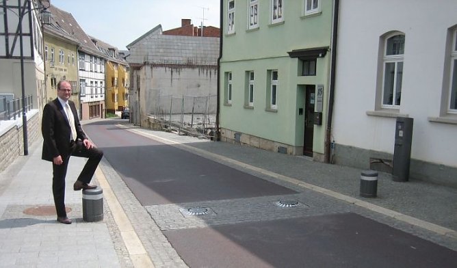 Jendricke am Vorbild in Sondershausen (Foto: psv)