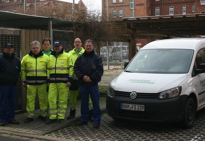 Abfalltrennung bei der WBG (Foto: WBG) Abfalltrennung bei der WBG (Foto: WBG)