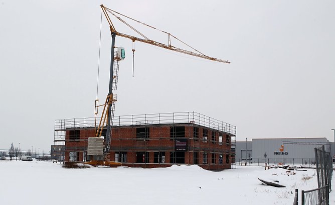 Blick auf den Rohbau (Foto: nnz)