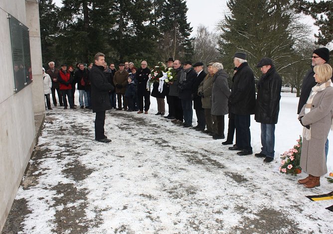Der Opfer gedacht (Foto: P. Grabe|Stadtverwaltung Nordhausen)