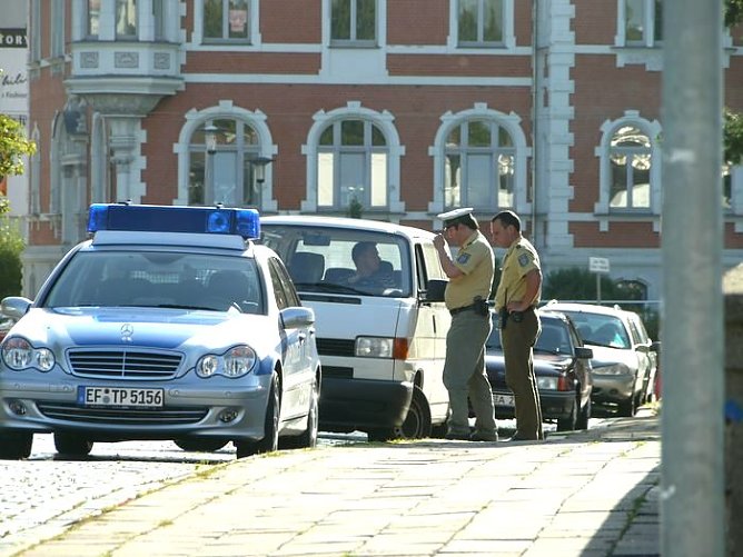 Kontrollpunkt (Foto: nnz)