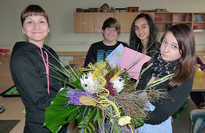 Herzlich verabschiedet (Foto: Karl-Heinz Herrmann)