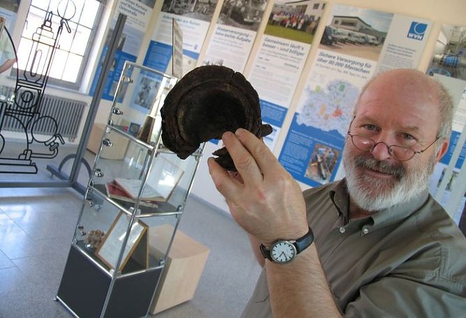 Schardt mit Holzrohr (Foto: psv) Schardt mit Holzrohr (Foto: psv)