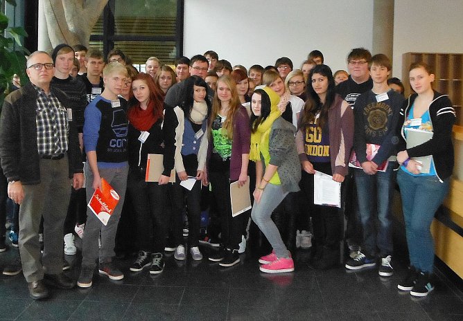 Besuch im Landtag (Foto: privat)