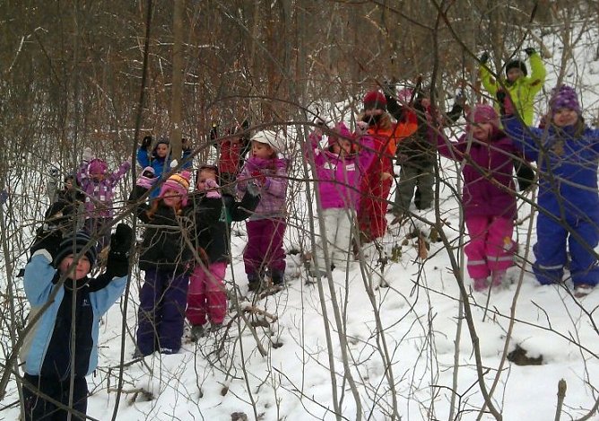 Ausflug in den Wald (Foto: privat) Ausflug in den Wald (Foto: privat)