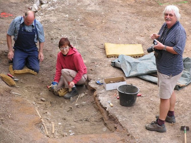 Ausgrabungen (Foto: I. Bergmann)