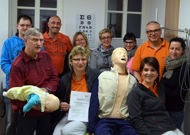 Trainiert (Foto: M. Schröter) Trainiert (Foto: M. Schröter)